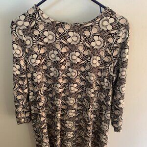 LOFT printed dress (Size Medium)